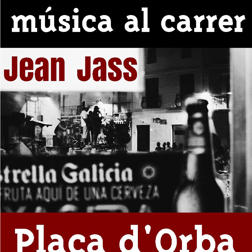 affiche concert Jean Jass