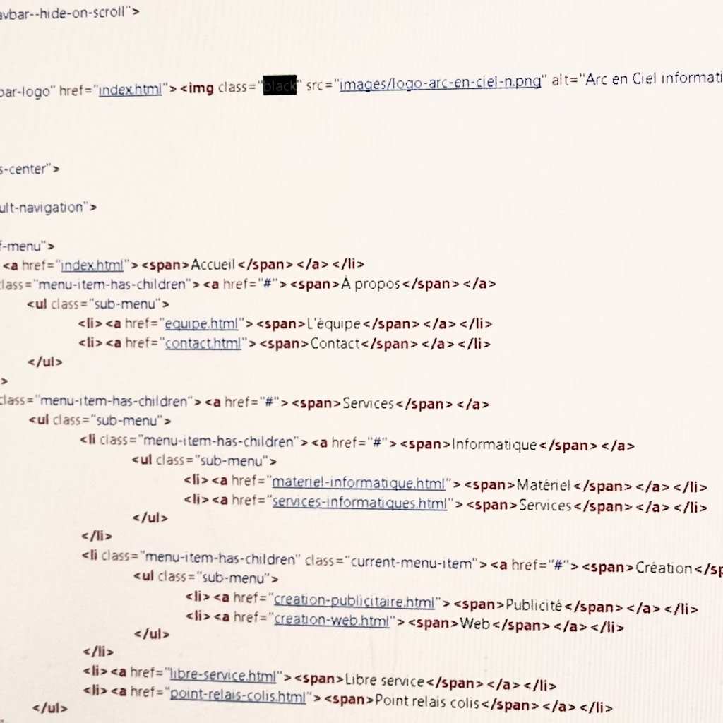 création web